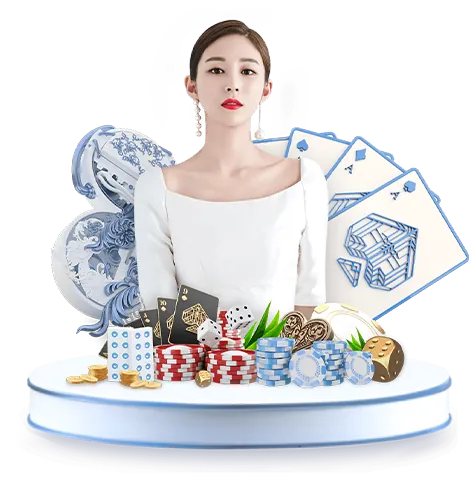 Dealer nữ chuyên nghiệp đang chia bài Baccarat